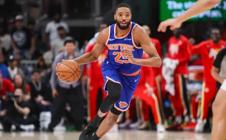 Anunoby lifts Knicks Hawks to 83-36 halftime record