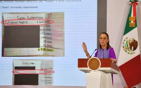 Claudia Sheinbaum Pardo rejects U.S. interference over Rocha Moya case