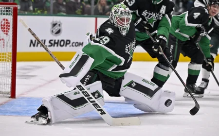 Jake Oettinger allows 5 blocker-side goals in Wild series