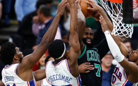 Paul George Sparks Sixers' Game 5 Win, Celtics Lead Cut to 3-2