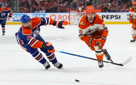 Nurse Leads Oilers – Ducks Into Game 6 With Season on the Line