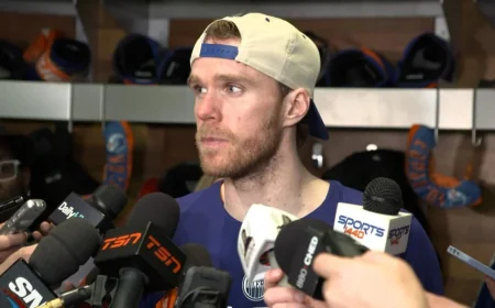 Connor Mcdavid Speaks After Oilers' 4-1 Game 5 Win