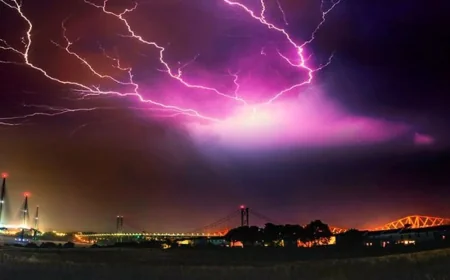 Edinburgh Weather Forecasts Thunder 4pm-6pm on May 2