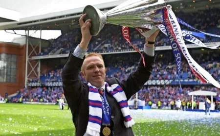 Alex McLeish Backs Rangers F.c. To Beat Hearts On Monday