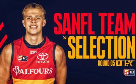 Kieran Strachan Leads Adelaide SANFL Team for Showdown