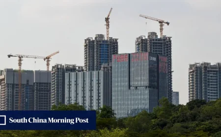 Banks See Green Shoots in Chinese Housing Market Collapse