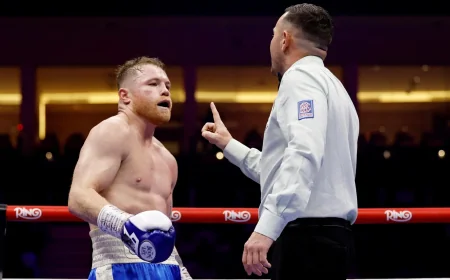 Canelo álvarez set for September title fight against Christian Mbilli