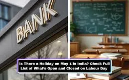 May 1 Holiday: India banks open in 8 states as closures spread