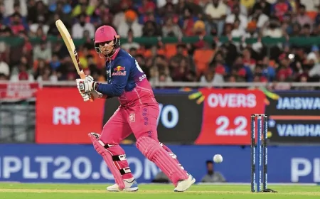 Donovan Ferreira Powers RR Past Punjab Kings in 223 Chase