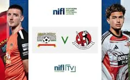 Lee Upton Sends Annagh United Ahead 4-3 Over Crusaders Fc