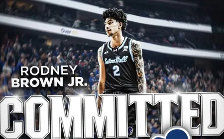 Rodney Brown Jr. Pledges Lmu Transfer to Seton Hall
