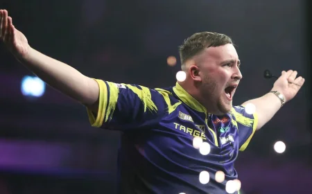 Luke Littler Beats Luke Humphries 6-5 to Top Aberdeen Score