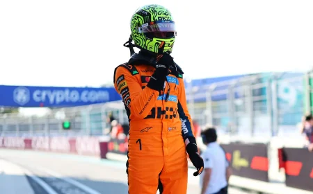 Norris Takes Pole by 0.222s in F1 Sprint Qualifying Miami