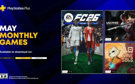 Nine Sols Joins Playstation Plus May 2026 Games on 5 May