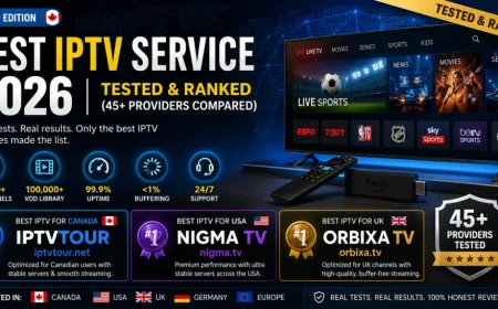 IptvTour Tops Canada Rankings After Testing 45+ Providers