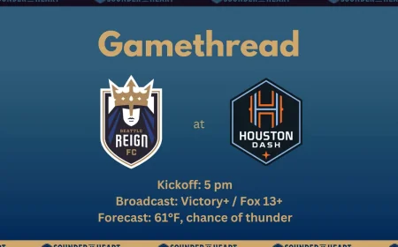 Harvey Names Seventh Lineup in Seattle Reign Fc Vs Houston Dash