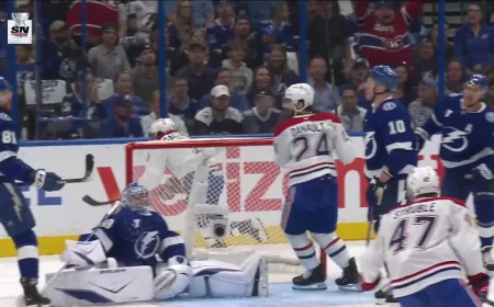 Gallagher Opens Scoring in MTL@TBL Canadian Game