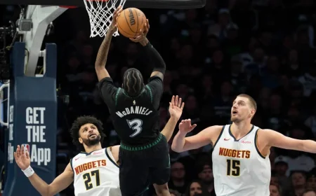 Jaden McDaniels Scores 32 As Timberwolves Eliminate Nuggets — Nba Live
