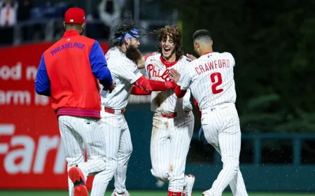 Bryson Stott Sparks Phillies' 3-2 Walk-Off Sweep