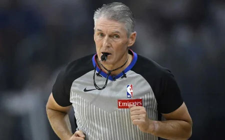 Scott Foster Leads Crew For Lakers-Rockets Game 6