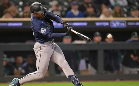 Julio Rodríguez Reaches .678 OPS After 140 Plate Appearances