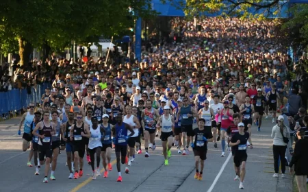 More Than 25,000 Fill Sold-Out Bmo Marathon in Vancouver