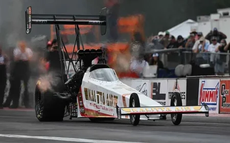 Shawn Langdon Hits 345.00 mph to Set NHRA Speed Record