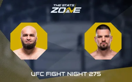 Brando Pericic Draws Shamil Gaziev in UFC Perth Heavyweight Bout