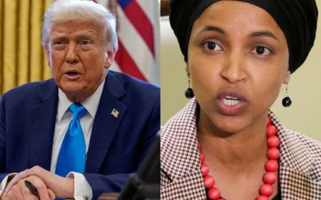Trump Repeats Ilhan Omar Brother Claim at Florida Event
