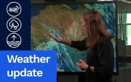 BoM Forecasts Rain for Southeast Australia Rain Forecast as Cold Front Arrives