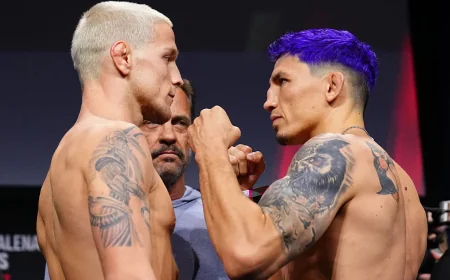 Vince Morales Draws Colby Thicknesse at UFC Perth After Year Layoff