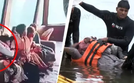 Rakesh Singh Visits Jabalpur Boat Accident Site After 9 Die