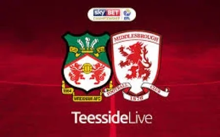 Wrexham Vs Middlesbrough Near Kickoff With Promotion Pressure On Both Clubs