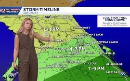 Candace Campos Issues Weather Alert Day for Tallahassee Weather