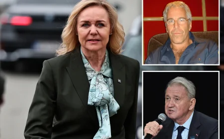 Terje Rød-larsen dies after $5 million Epstein bequest