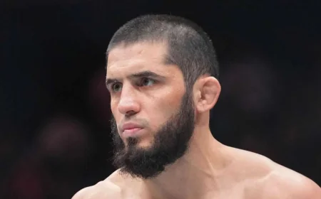 Islam Makhachev Says Verbal Opponent Deal Is Set, Training Starts