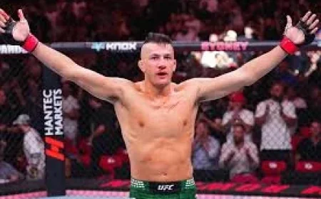 Michael Morales? Pericic Can Push Past Gaziev at UFC Perth
