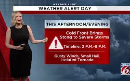 Tornado Watch Covers Central Florida Until 6:00 P.M.