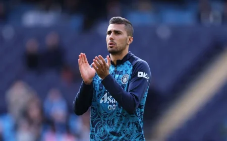 Rodri Still Misses Training as Man City Fixtures Near Everton