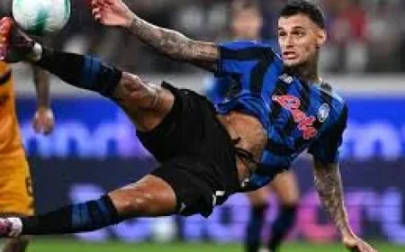 Justin Bijlow Saves Nikola Krstovic Shot as Atalanta Fc Press Genoa