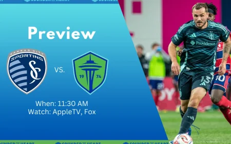 Sporting KC Prepares For Seattle Sounders At Sporting Park — Seattle Sounders Vs Sporting Kc
