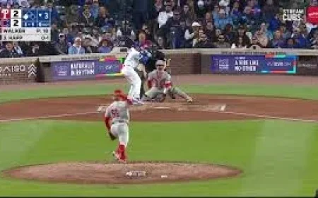 Ian Happ Hits Third Homer in Seven Games for Cubs