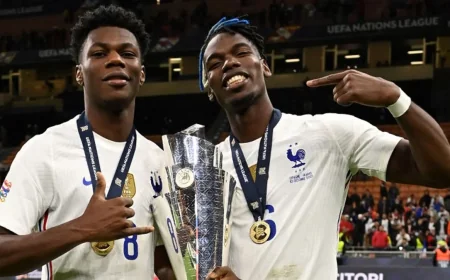 Paul Pogba Praises Aurelien Tchouameni as United Eye Move