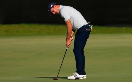 Nick Taylor Requires On-Course Physio at Cadillac Championship