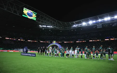 Palmeiras Vs Santos Delay Sends Palmeiras Out Alone Before 18:30 Kickoff