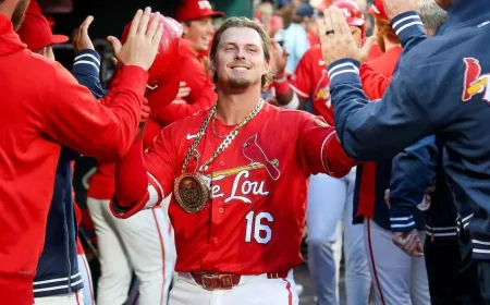 Walker se va de 4-4 y Cardenales ganan 7-2 Dodgers - Cardenales