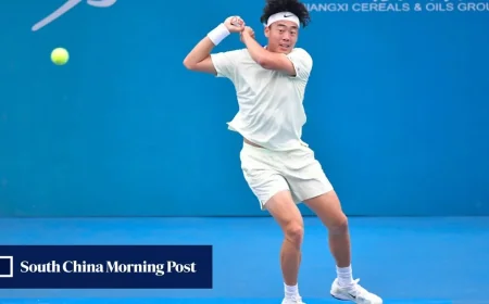 Coleman Wong Beats Sun Fajing 6-3, 6-4 to Reach Jiujiang Final