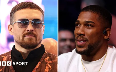 Usyk Opens Camp to Joshua Before July 25 Riyadh Bout