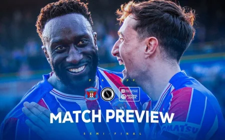 Carlisle United Host Boreham Wood in Play-Off Semi-Final