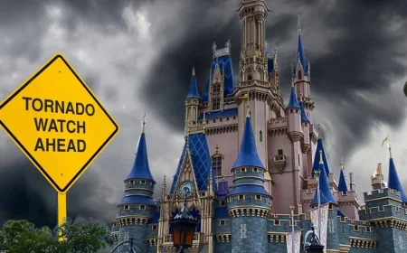 Disney World Weather Alert Covers Orange, Osceola Until 6 p.m.